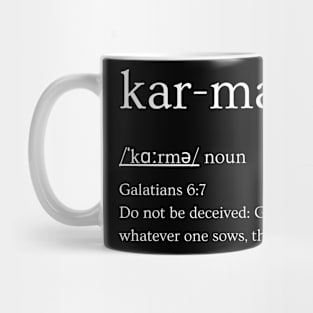 Biblical definition for Karma Mug